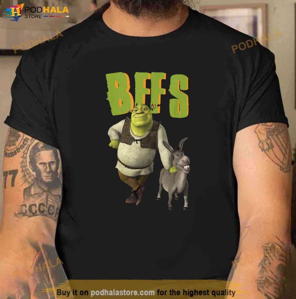Shrek 2 And Donkey BFFS Shrek Slut Shirt