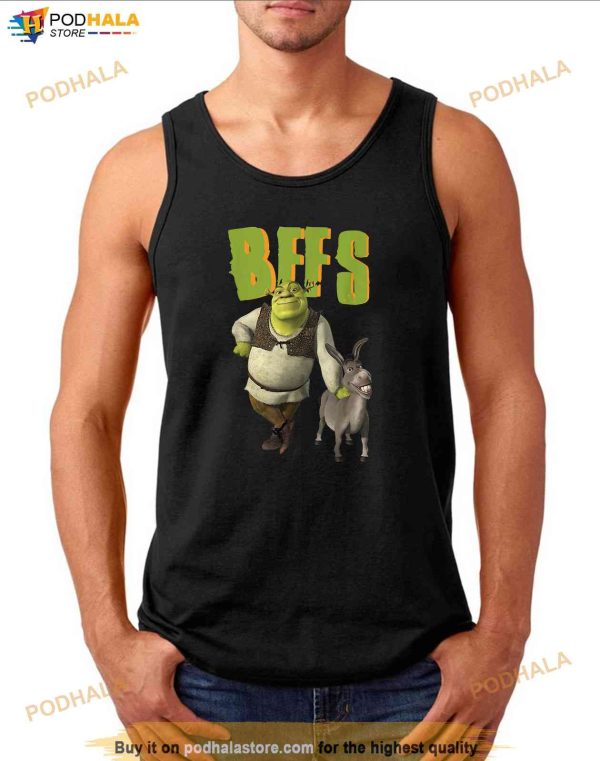 Shrek 2 And Donkey BFFS Shrek Slut Shirt