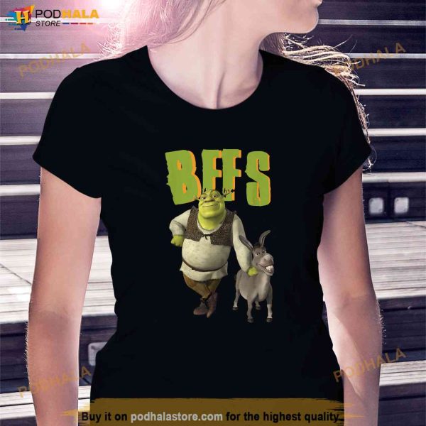 Shrek 2 And Donkey BFFS Shrek Slut Shirt