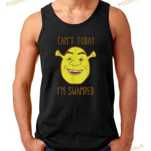 Shrek Face Cant Today Im Swamped Shrek Slut Shirt 2