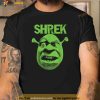 Shrek Grumpy Green Comic Art Face Shrek Slut Shirt