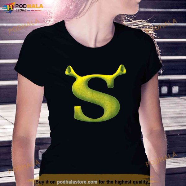 Shrek Initial Logo Poster Shrek Slut Shirt