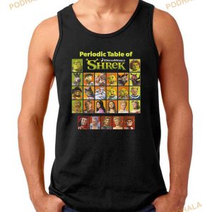 Shrek Periodic Table Of Shrek Characters Shrek Slut Shirt 2