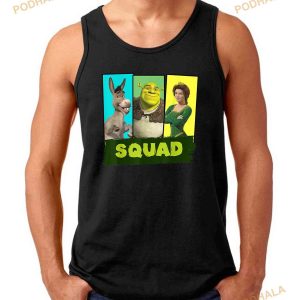 Shrek Squad Group Shot Panel Lineup Poster Shrek Slut Tshirt 2