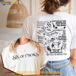 Six Of Crows Sweatshirt No Mourners No Funerals Shadow And Bone 2 Tshirt