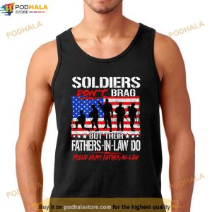 Soldiers Dont Brag Proud Army Father In Law Shirt Dad Gift Shirt 3