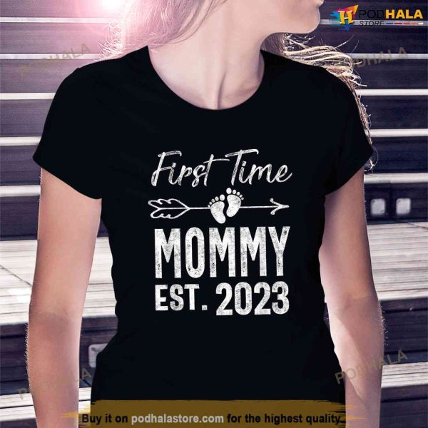 Soon to be Mommy 2023 Mothers Day First Time Mom Pregnancy Shirt