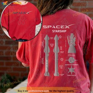 Spacex Starship Shirt Starship Flight Test Shirt Elon musk Spacex Tshirt
