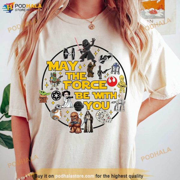 Star War May The 4th Be With You Shirt, Galaxy Edge Shirt