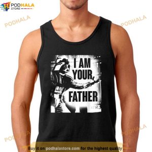 Star Wars Darth Vader Your Father Dad Spray Paint Shirt New Dad Gift Ideas 2