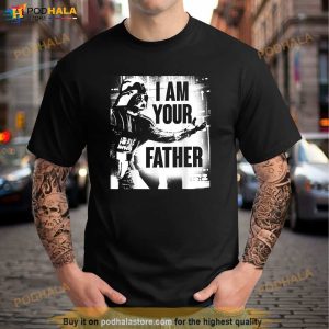 Star Wars Darth Vader Your Father Dad Spray Paint Shirt New Dad Gift Ideas 3