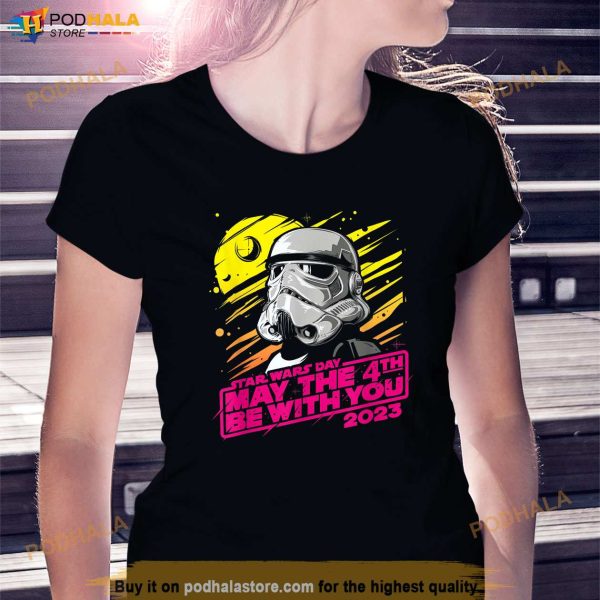 Star Wars Day May the 4th Be With You 2023 Stormtrooper Shirt, Movie Gift For Fans
