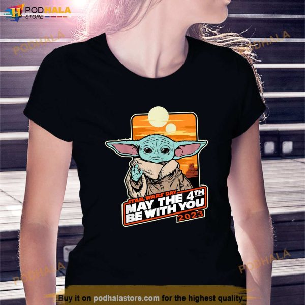 Star Wars Grogu May The 4th Be With You 2023 Shirt, Movie Gift For Fans