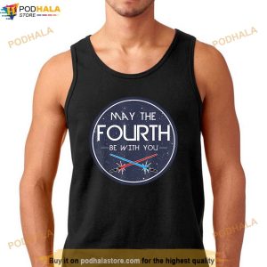 Star Wars May The Fourth Be With You Lightsaber Clash Poster Shirt Movie Gift For Fans 3