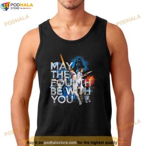 Star Wars May The Fourth Be With You Vintage Movie Poster Shirt Movie Gift For Fans 2