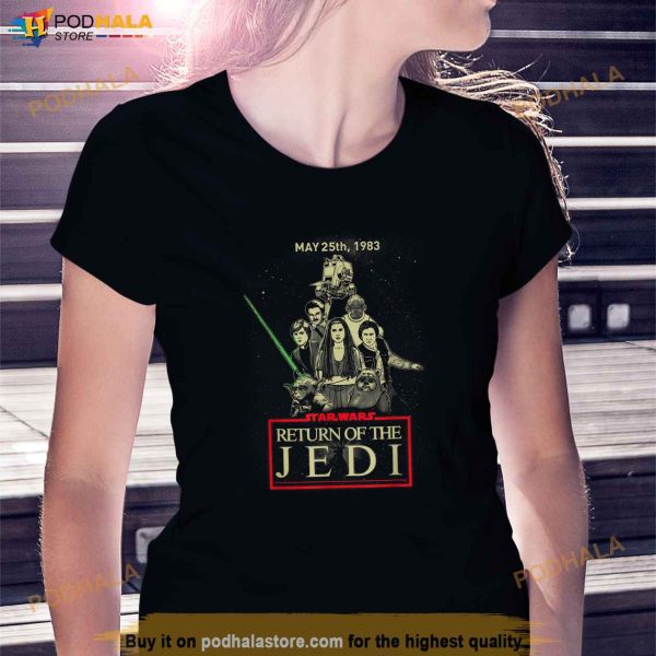 Star Wars Return of the Jedi 40th Anniversary May 25th 1983 Shirt