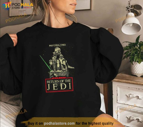 Star Wars Return of the Jedi 40th Anniversary May 25th 1983 Shirt