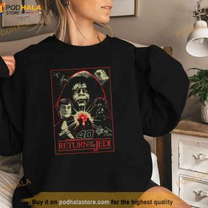 Star Wars Return Of The Jedi 40th Anniversary Retro Vintage Shirt 3