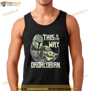 Star Wars The Mandalorian Fathers Day The Way Dad Retro Shirt 2