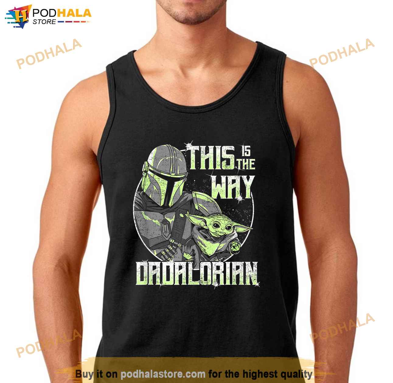 The Dadalorian This The Way Star Wars Retro Father Day's Shirt