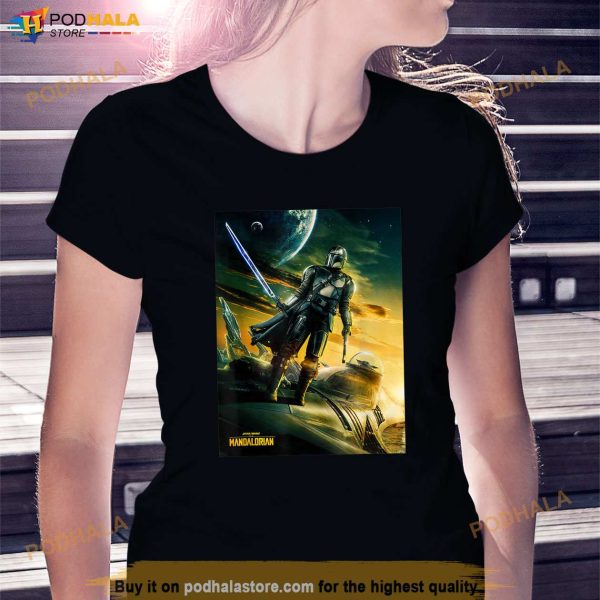Star Wars The Mandalorian Season 3 Poster Design Shirt