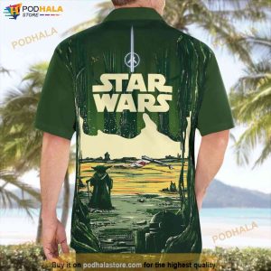 Star Wars Yoda Hawaiian Shirt Summer Aloha Shirt For Men Women 2