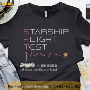 Starship Flight Test Milestone Tee Sft1 Shirt Rocket Lover Tshirt 2