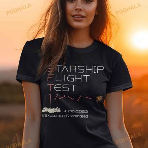 Starship Flight Test Milestone Tee Sft1 Shirt Rocket Lover Tshirt 3