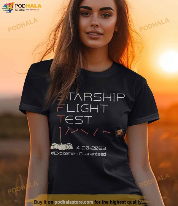 Starship Flight Test Milestone Tee, SFT1 Shirt, Rocket Lover TShirt