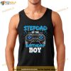Stepdad of the Birthday Boy Matching Family Video Game Party Shirt