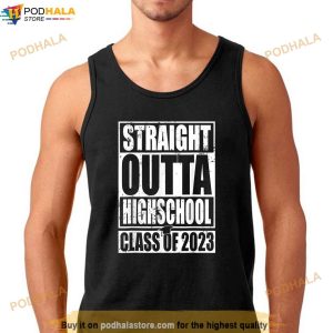 Straight Outta High School Class Of 2023 Senior Graduation Shirt 2