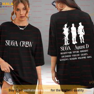 Suga Crew Shirt August D D Day Merch Kpop Fan Merch 3