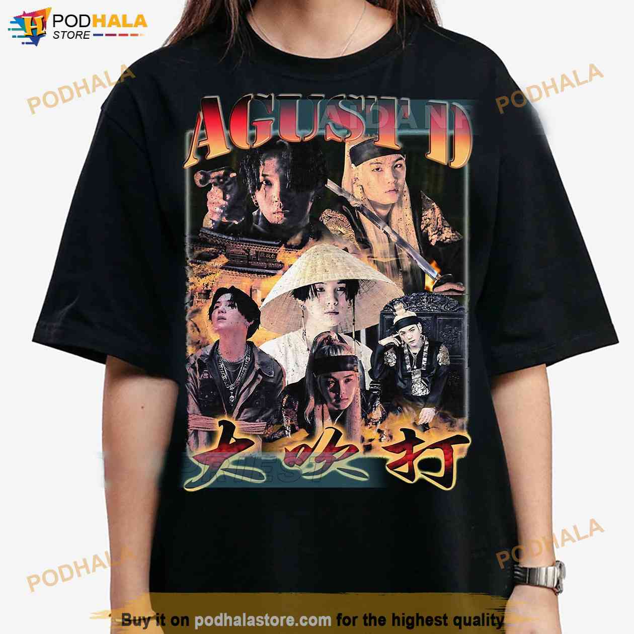 Suga Vintage Agust D Shirt, Yoongi Daechwita BTS Agust D Merch