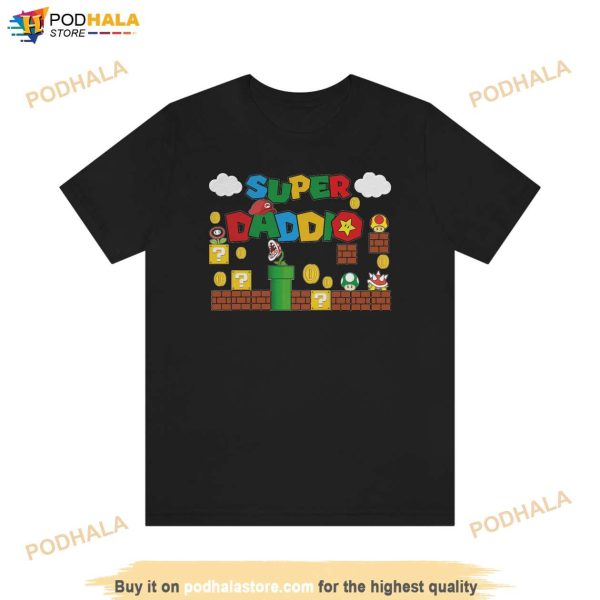 Super Daddio Fathers Day Shirt, Funny New Dad T-Shirt