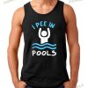 Swimmer Funny Swimming I Pee In Pools Tank Top Shirt