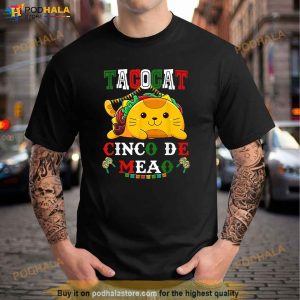 Tacocat Cinco De Meow Mexican Tacos Cinco De Mayo Day Gifts Shirt