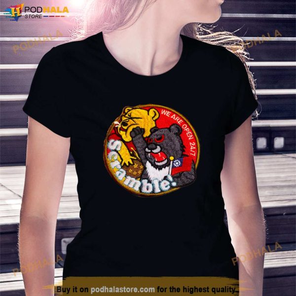 Taiwan Air Force Patch Badge Shirt