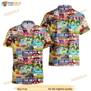 The Band Hawaii Shirt Rock Music Hawaiian Shirt Rock Music Button Up Shirt 2