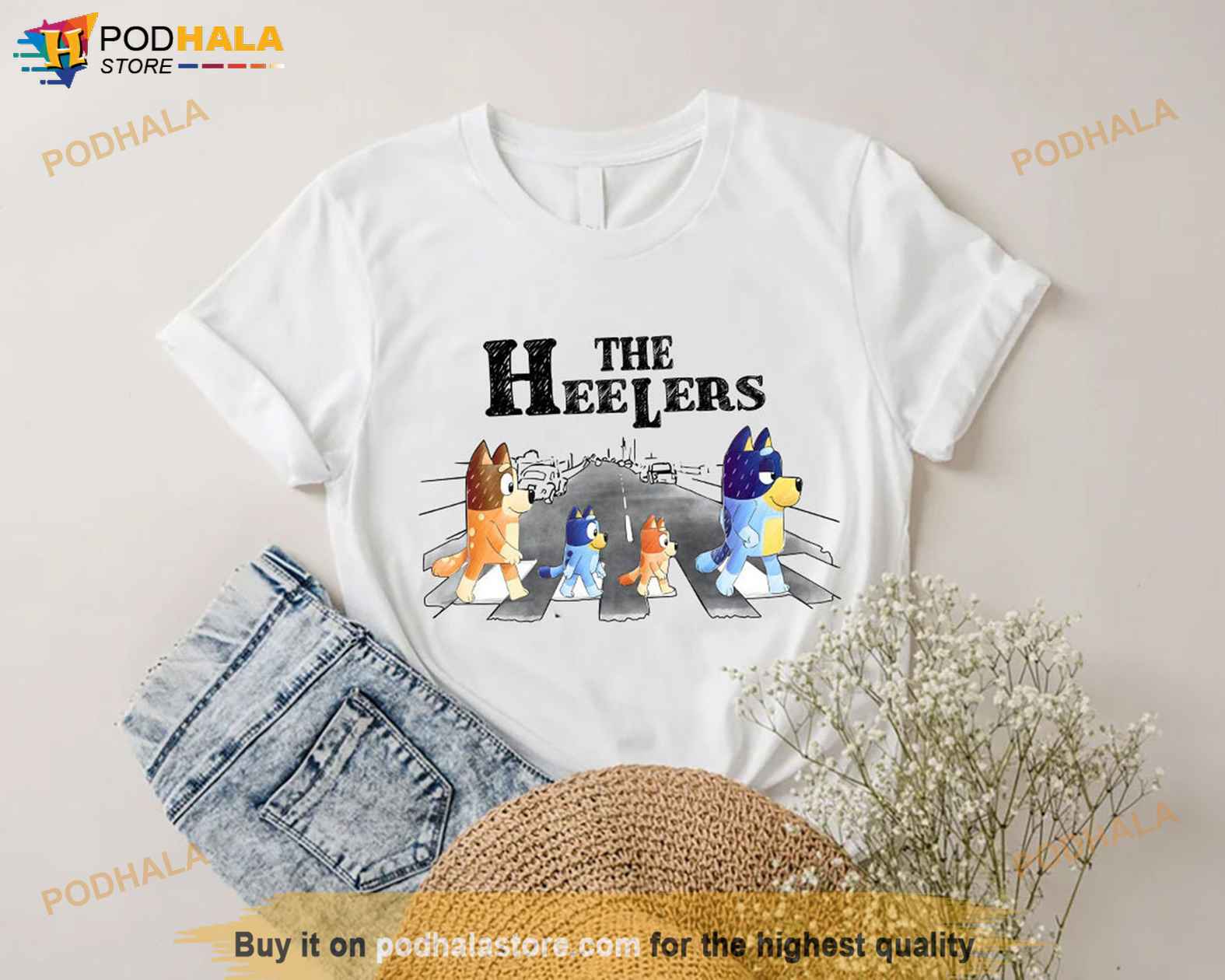 The Heeler Bluey Family Shirt, Funny The Beatles Birthday Party Shirt -  Bring Your Ideas, Thoughts And Imaginations Into Reality Today