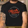 The Legend Has Officially Retired Funny Retirement Gifts Men Shirt