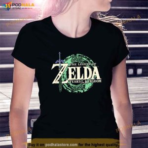 The Legend Of Zelda Tears Of The Kingdom Official Logo Shirt 2
