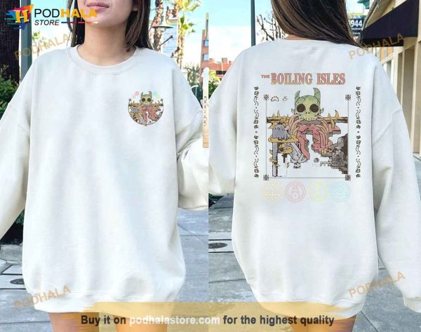 The Owl House Sweatshirt, Hexside School Of Magic And Demonics Shirt