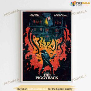 The Piggyback Eddie Munson Poster No Frame, Stranger Things Fans Gifts