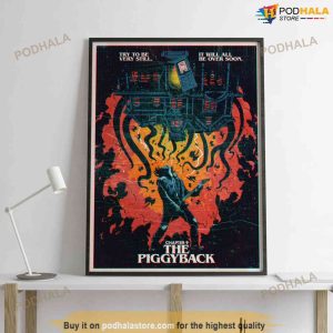 The Piggyback Eddie Munson Poster No Frame Stranger Things Fans Gifts 2