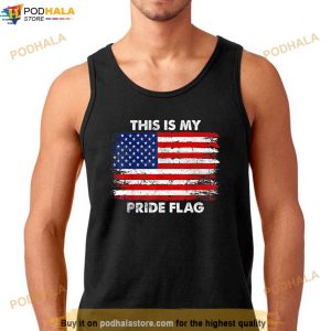 This Is My Pride Flag Usa American 4th Of July Patriotic Shirt 3