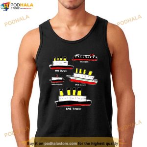 Titanic Britanic Carpathia Poseidon Olympic Titanic Shirt 2