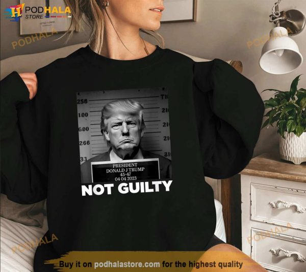Trump Not Guilty Free Trump Shirt, I Stand With Trump Shirt