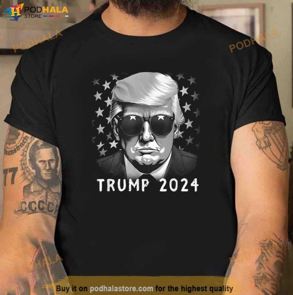 Trump for 2024 T-Shirt, Make America Great Again 2024 Shirt For Women Men