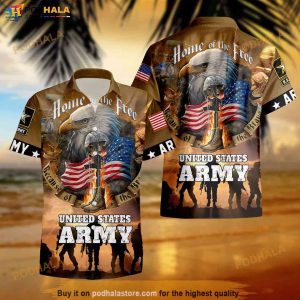 United States Army Hawaiian Shirt Usa Veteran Hawaiian Shirt Army Wife Aloha Shirt 2
