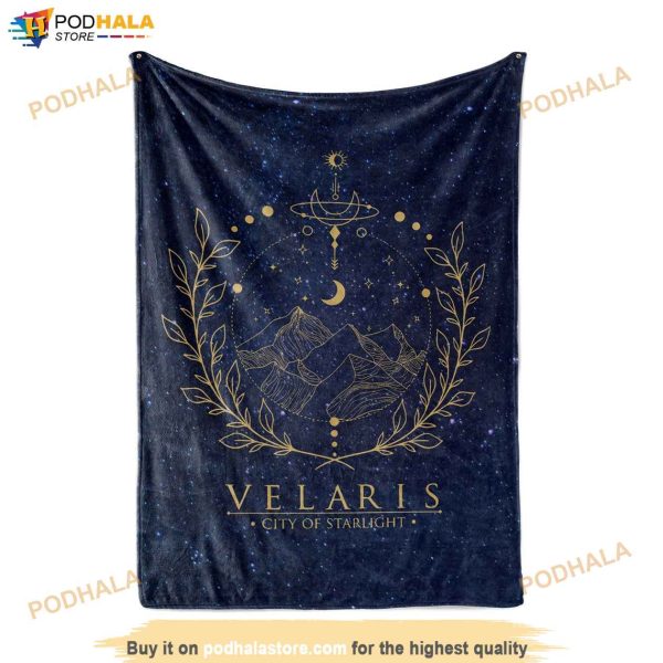 Velaris Stars Blanket, ACOTAR Merch, A Court Of Thorns and Roses Gifts